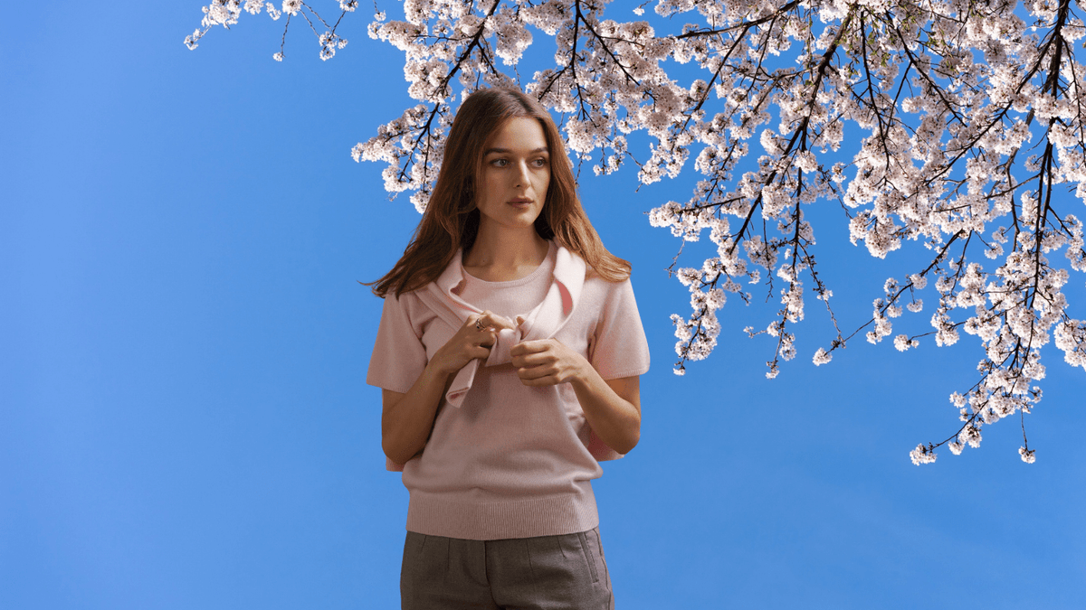 Spring Styling with Lona Scott: Cashmere Beyond Winter - LonaScott