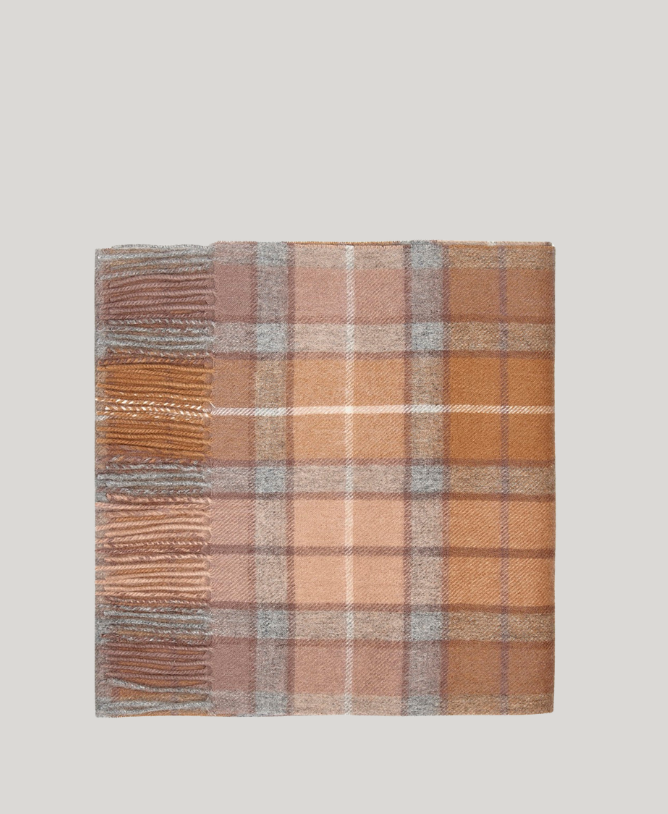 Pure Lambswool Tartan Scarf