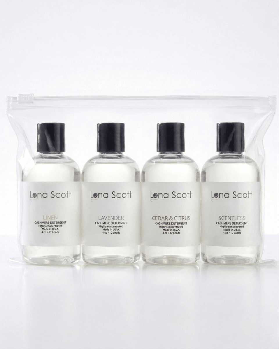 4 - Pack Cashmere, Wool & Delicates Shampoo Detergent 42 Loads. Made in USA - LonaScott