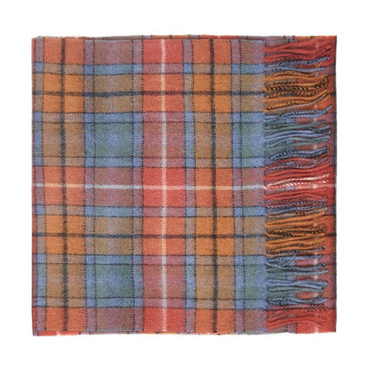 100% Lambswool Tartan Scarf