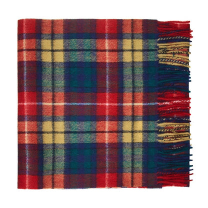 100% Lambswool Tartan Scarf