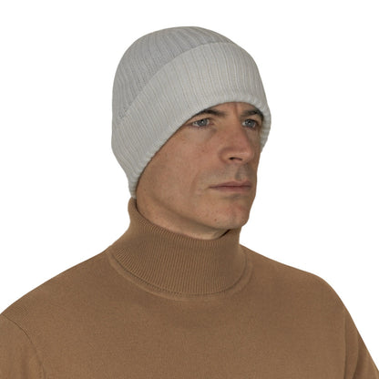 Men's Cashmere Beanie Hat