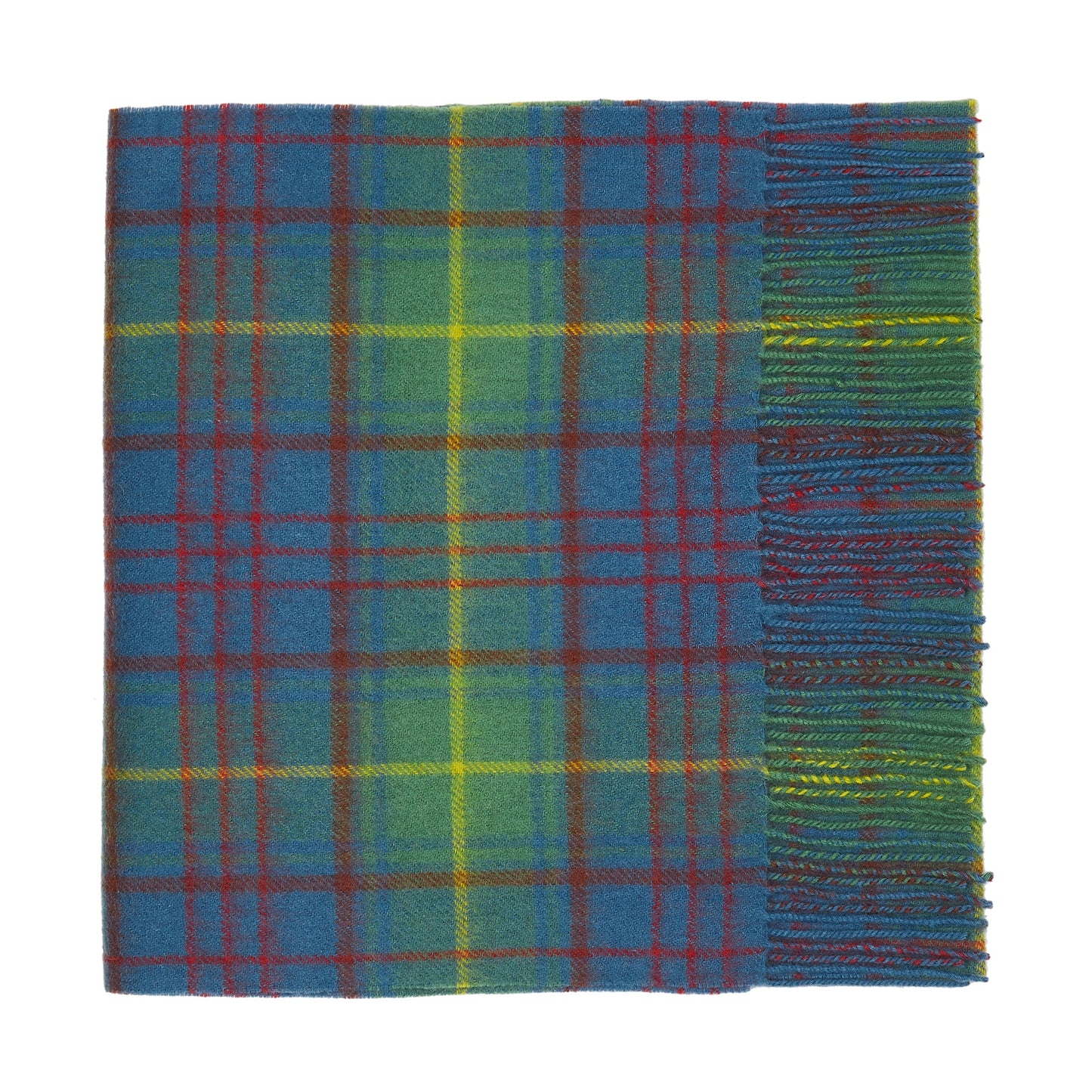 100% Lambswool Tartan Scarf