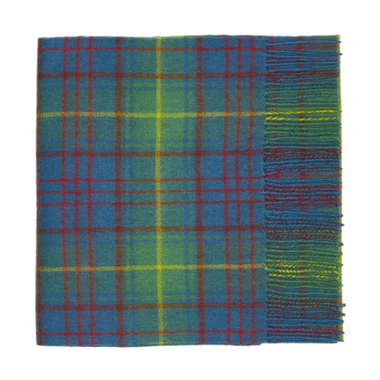 100% Lambswool Tartan Scarf