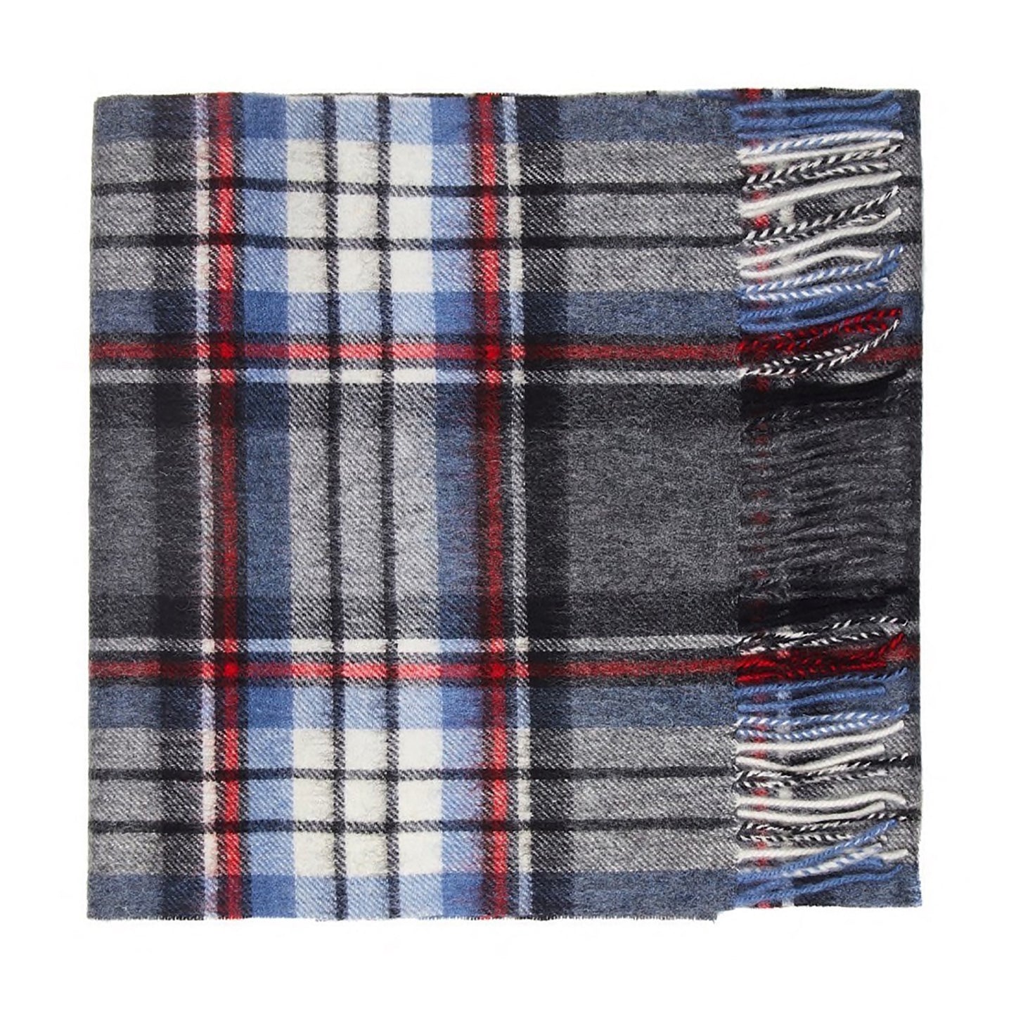 100% Lambswool Tartan Scarf