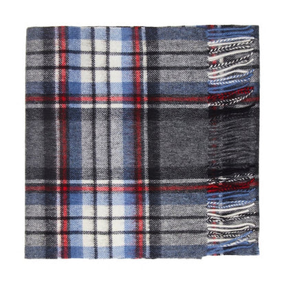 100% Lambswool Tartan Scarf