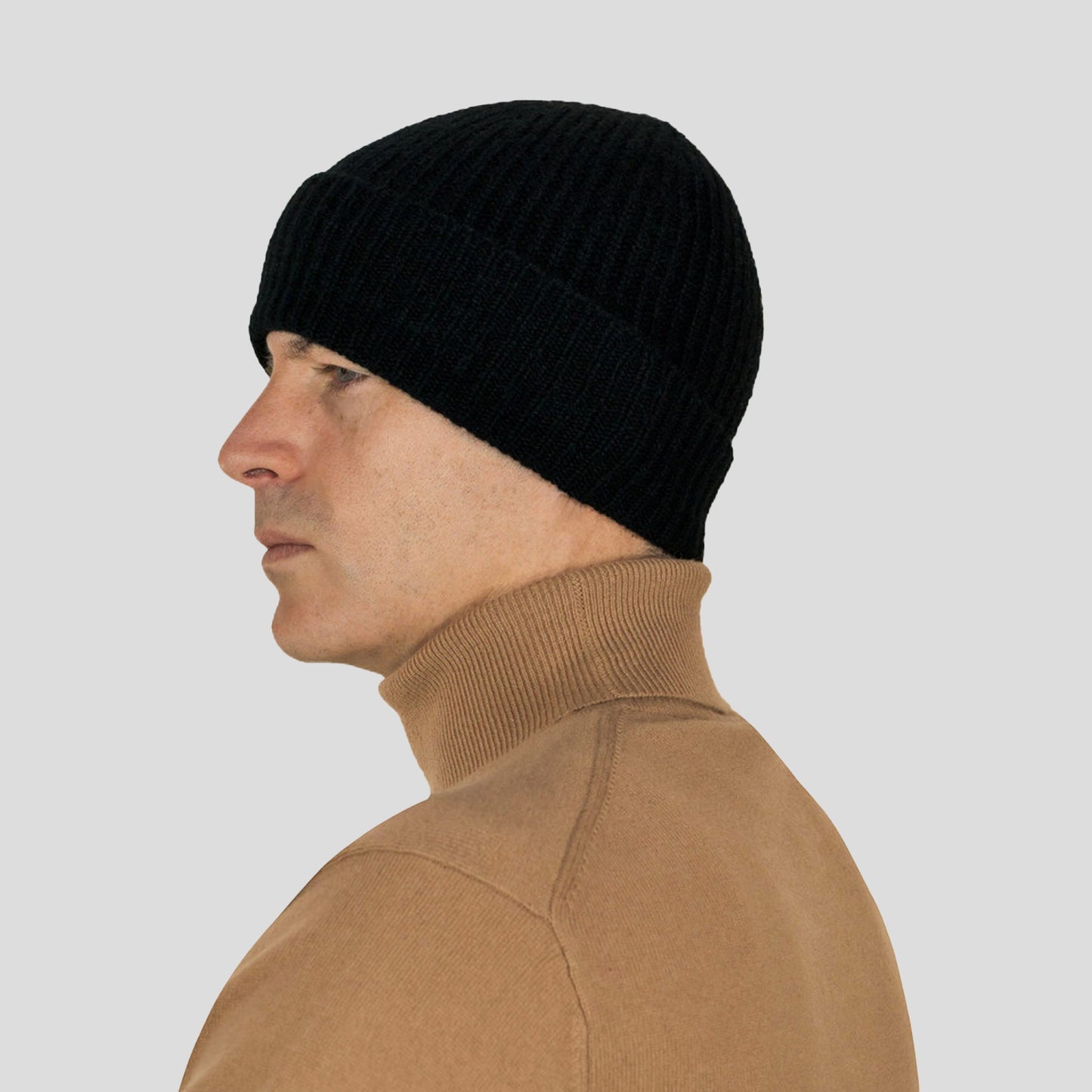 Men's Cashmere Beanie Hat