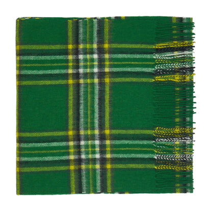 100% Lambswool Tartan Scarf