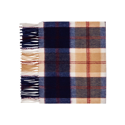 Mens Cashmere Tartan Scarf