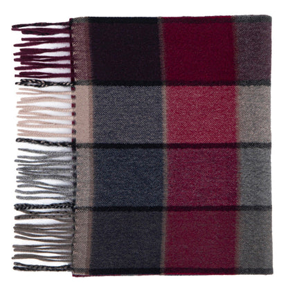Pure Cashmere Tartan Scarf