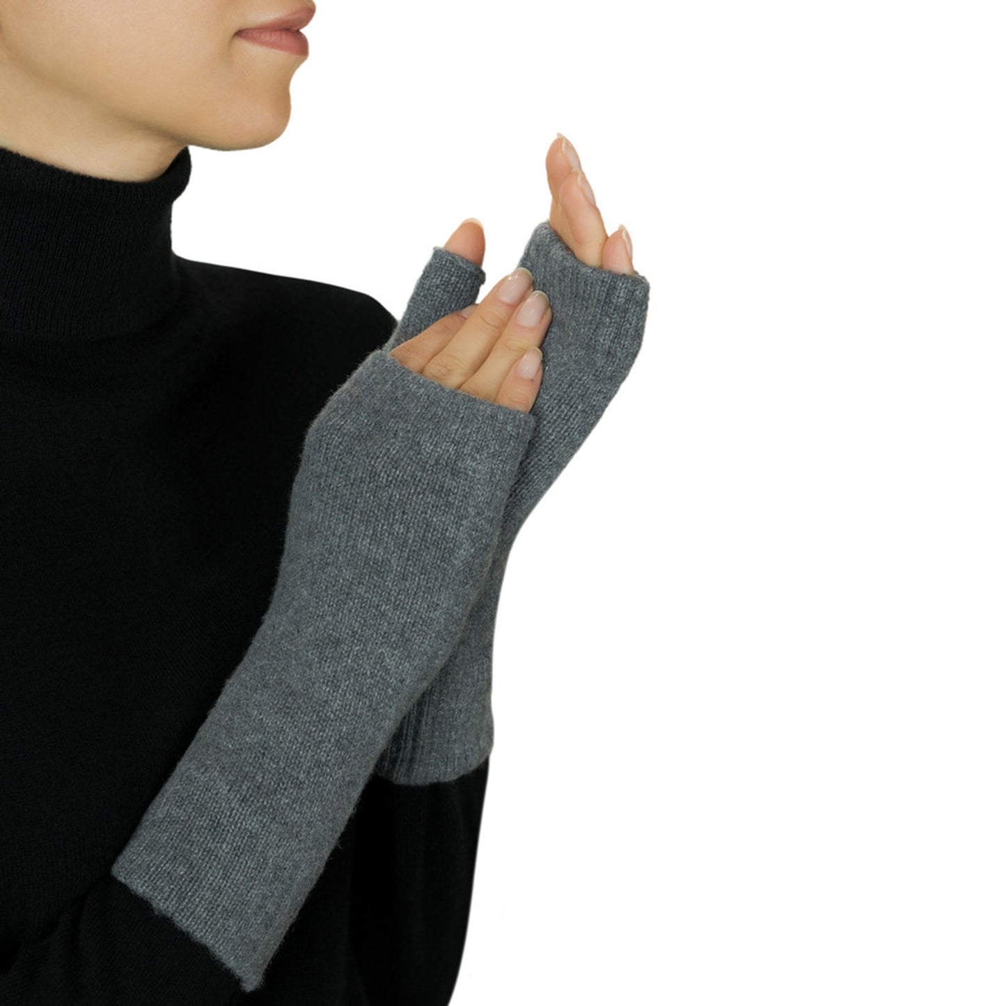 Cashmere Fingerless Mitts