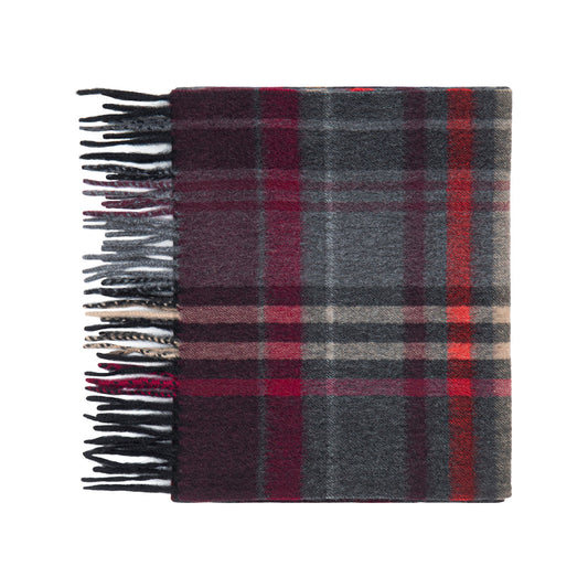 Mens Cashmere Tartan Scarf