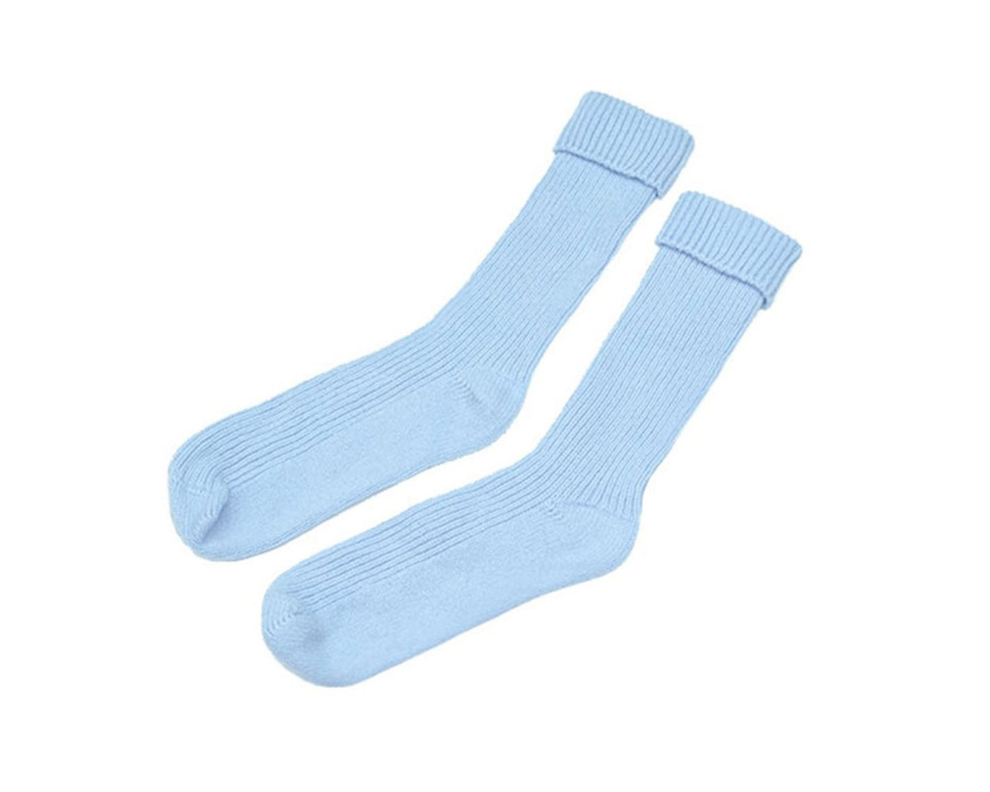 Cashmere Ribbed Bedsocks