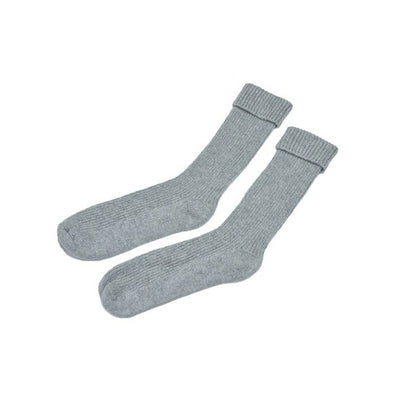 Cashmere Ribbed Bedsocks