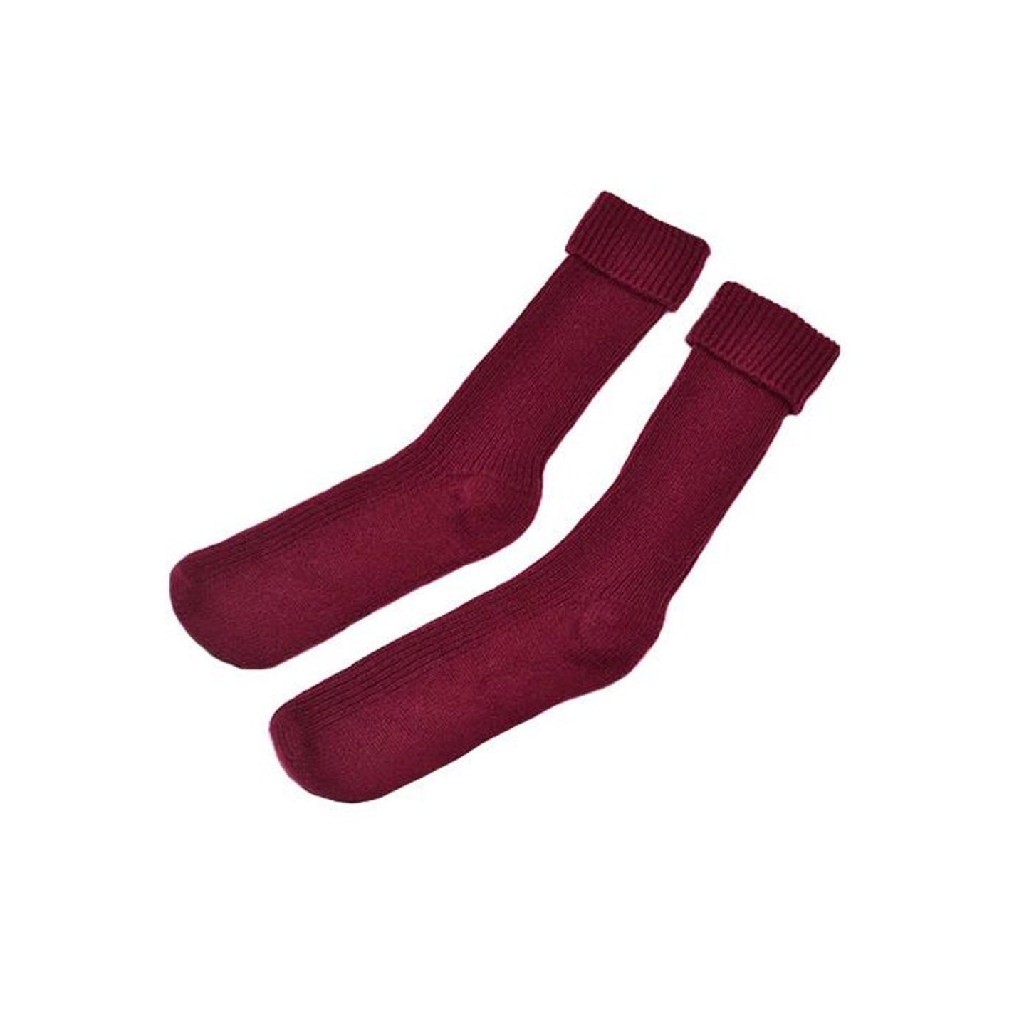 Cashmere Ribbed Bedsocks