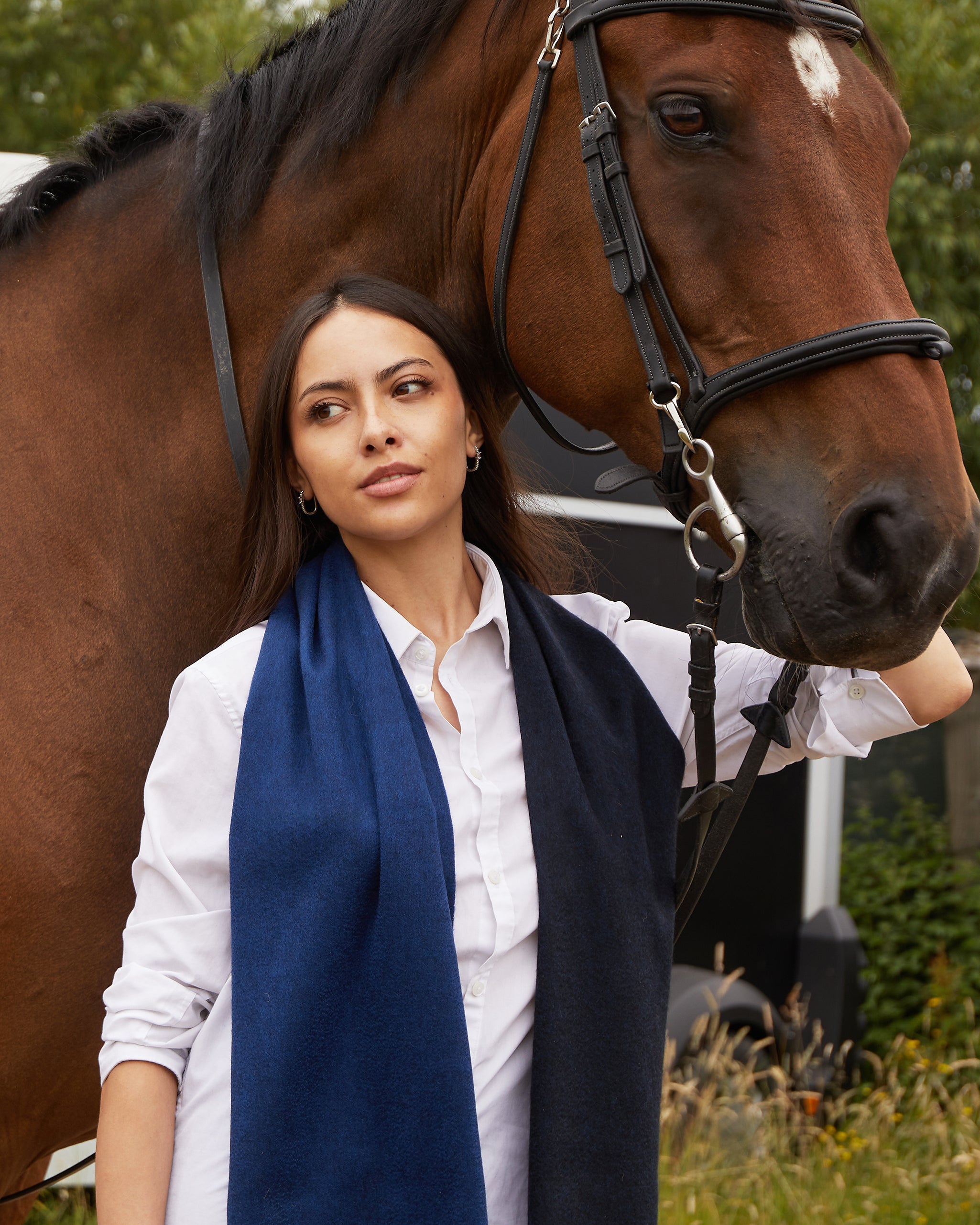 Reversible Cashmere Scarf