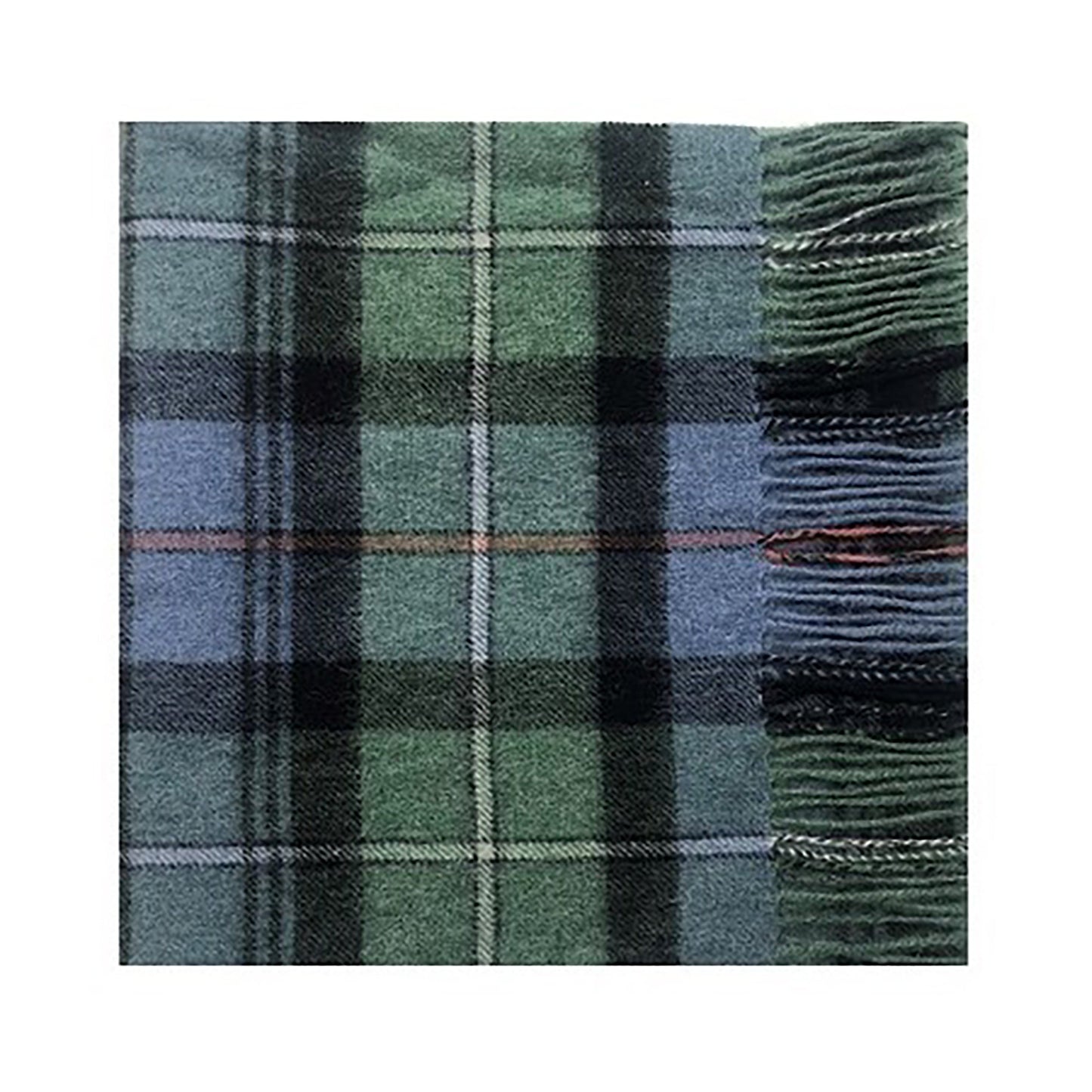 100% Lambswool Tartan Scarf