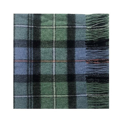100% Lambswool Tartan Scarf