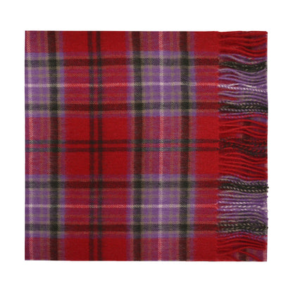 100% Lambswool Tartan Scarf