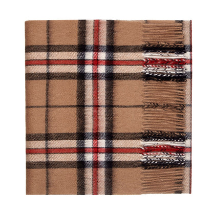 100% Lambswool Tartan Scarf