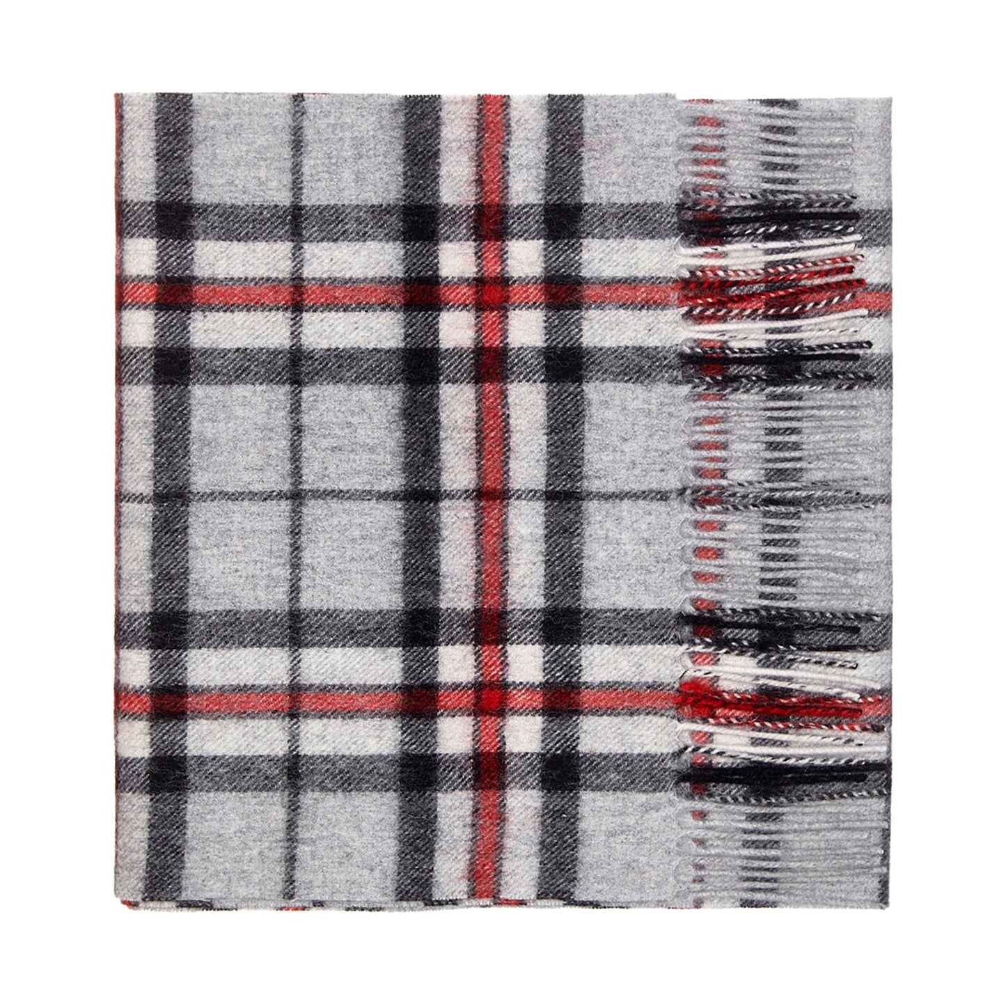 100% Lambswool Tartan Scarf