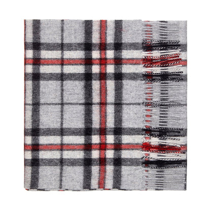 100% Lambswool Tartan Scarf