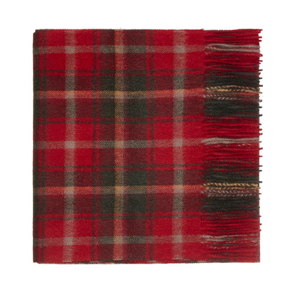 100% Lambswool Tartan Scarf