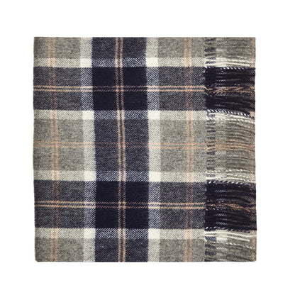 100% Lambswool Tartan Scarf