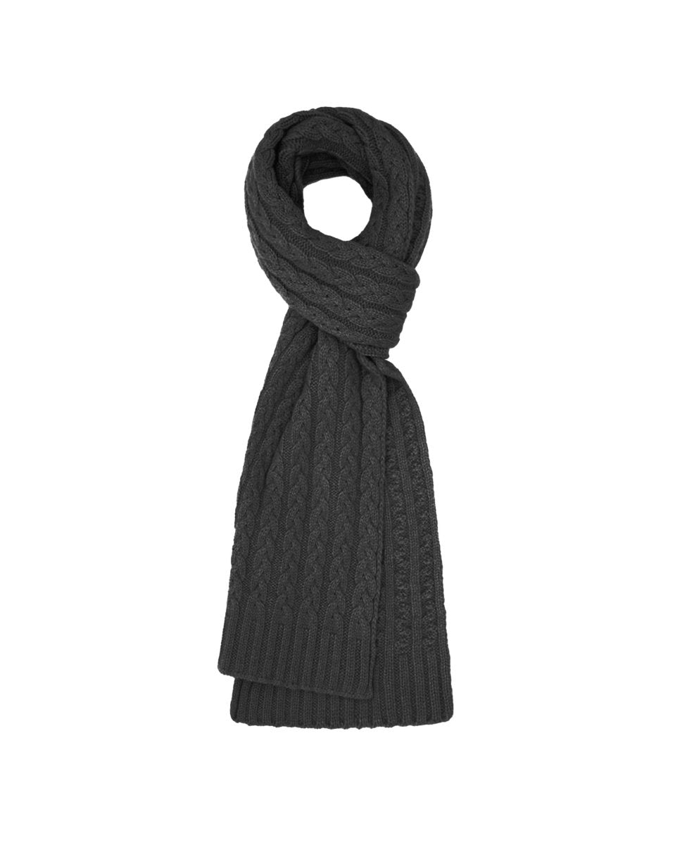 Cashmere Cable Scarf - LonaScott