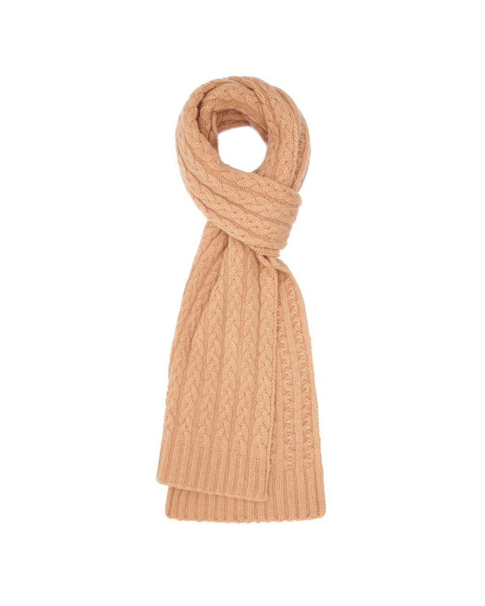 Cashmere Cable Scarf - LonaScott