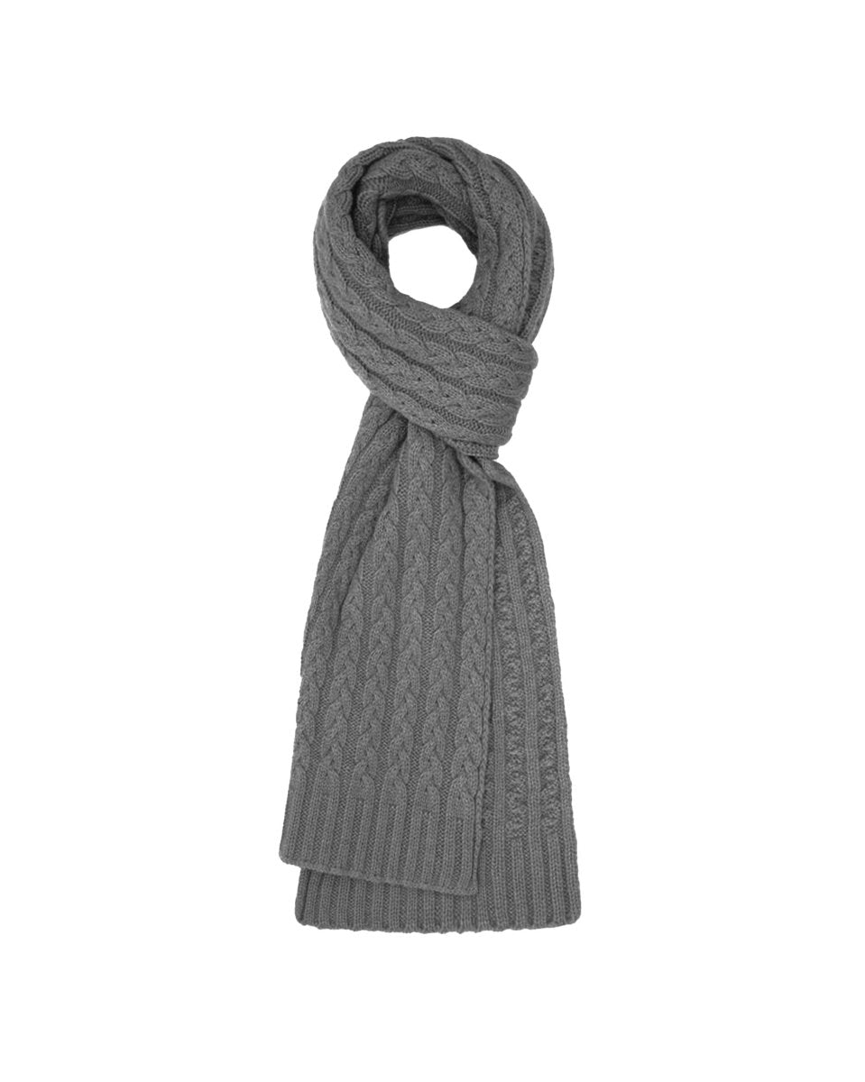 Cashmere Cable Scarf - LonaScott
