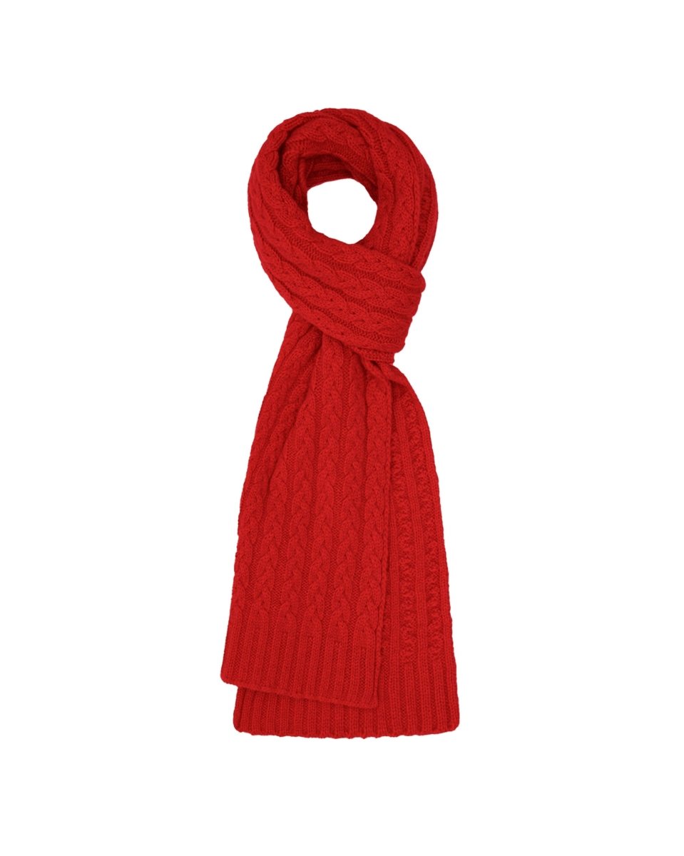Cashmere Cable Scarf - LonaScott