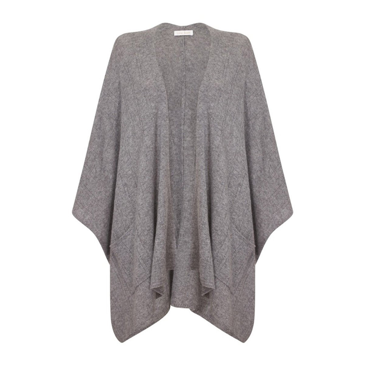 Cashmere Cape with Pockets - LonaScott