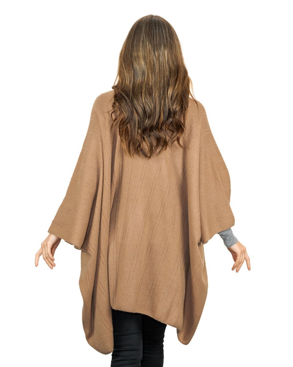 Cashmere Cape with Pockets - LonaScott