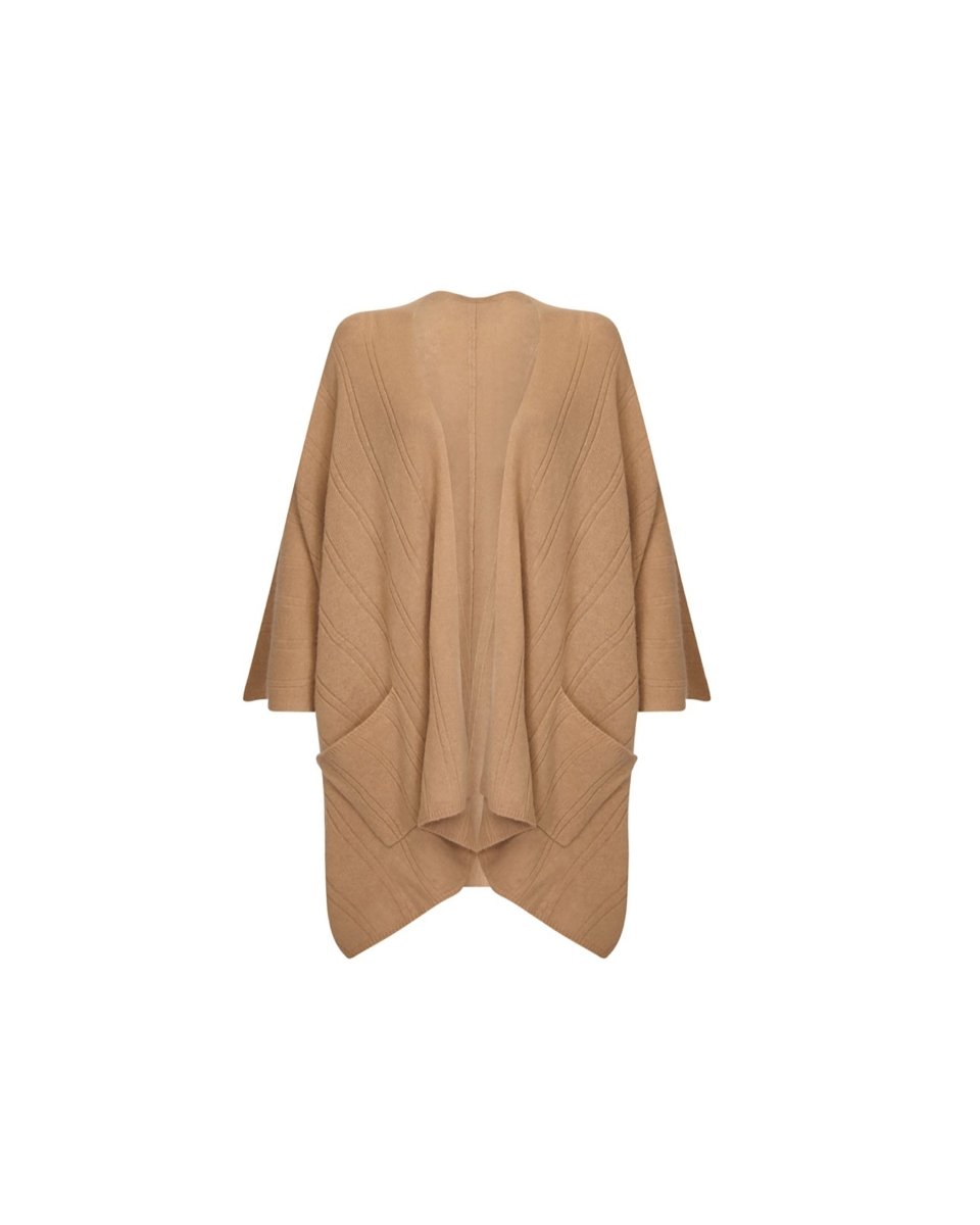 Cashmere Cape with Pockets - LonaScott