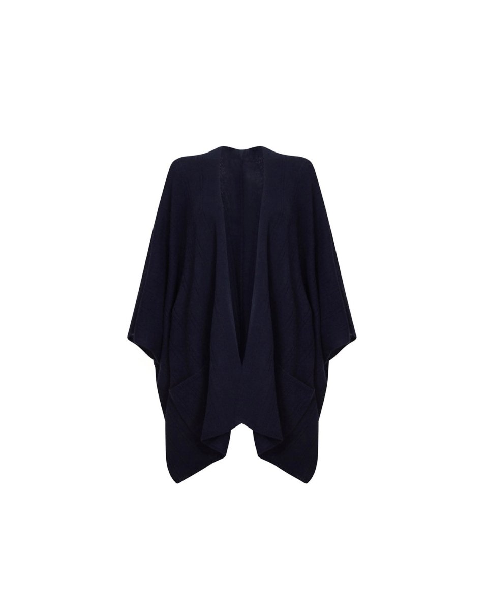 Cashmere Cape with Pockets - LonaScott