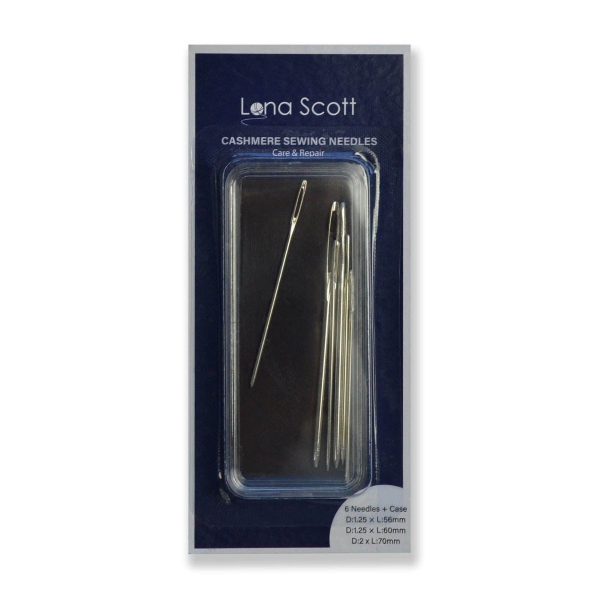 Cashmere Darning Yarn & Needles - LonaScott