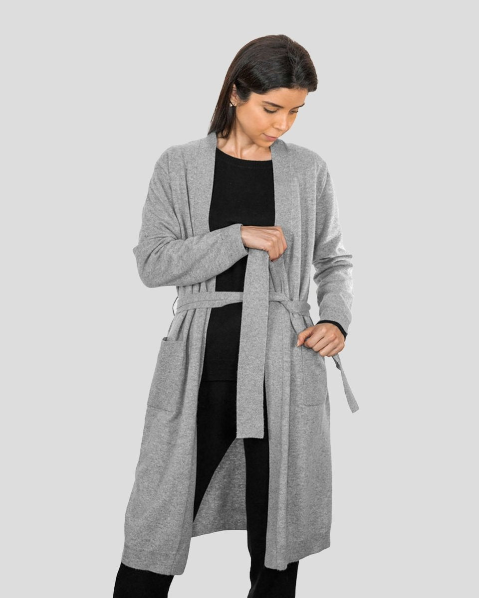 Cashmere Dressing Gown S-M Cashmere Dressing Gown S-M