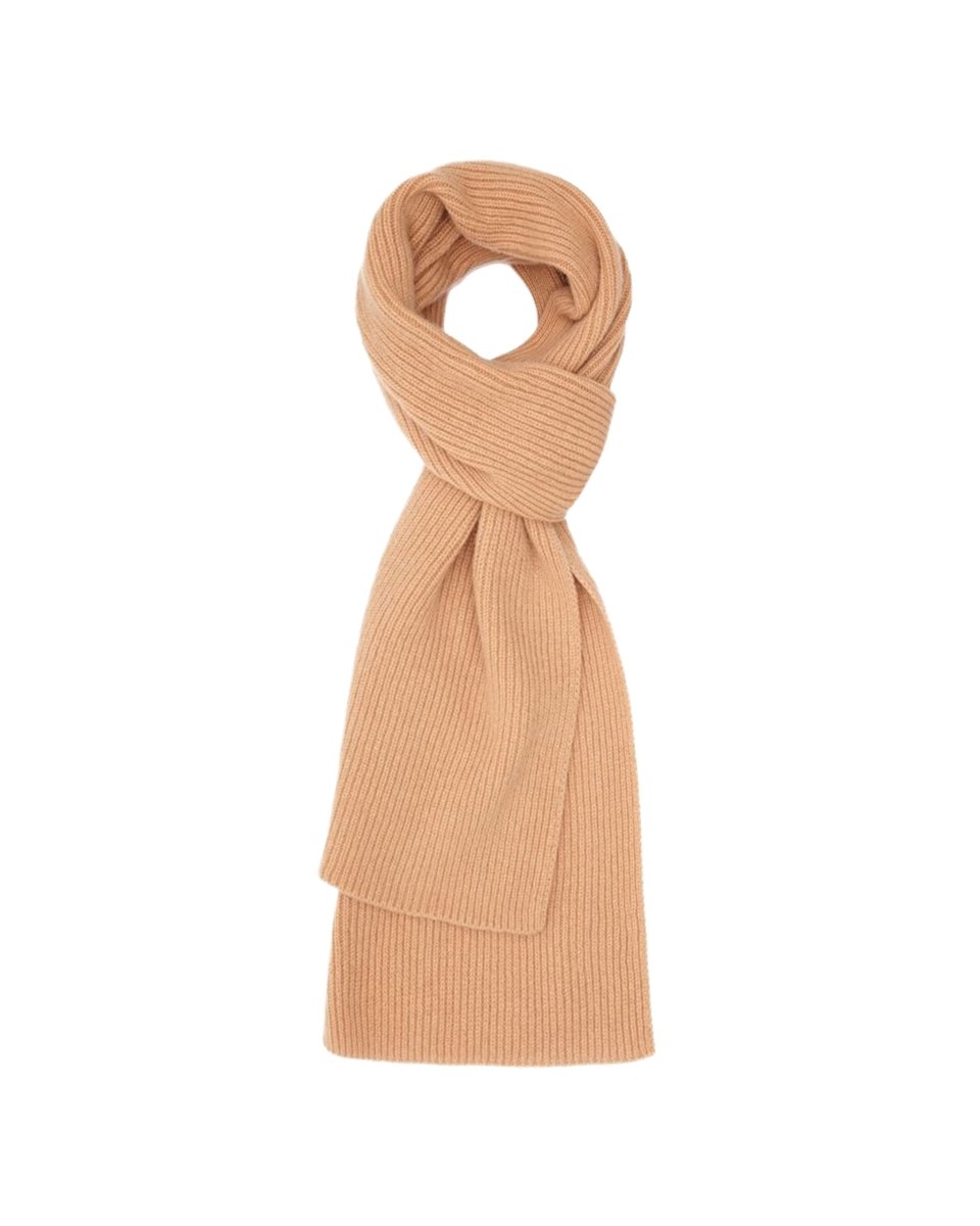 Cashmere Ribbed Scarf - LonaScott