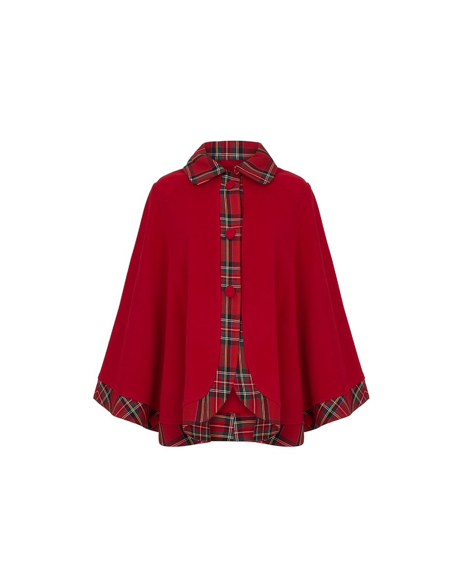 Lambswool Cape - LonaScott