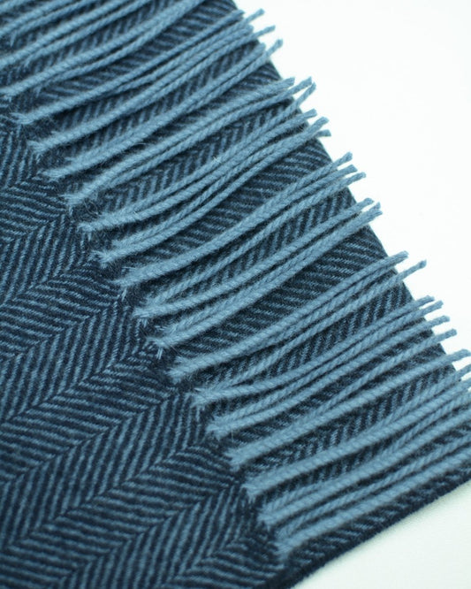 Lambswool Herringbone Scarf - LonaScott