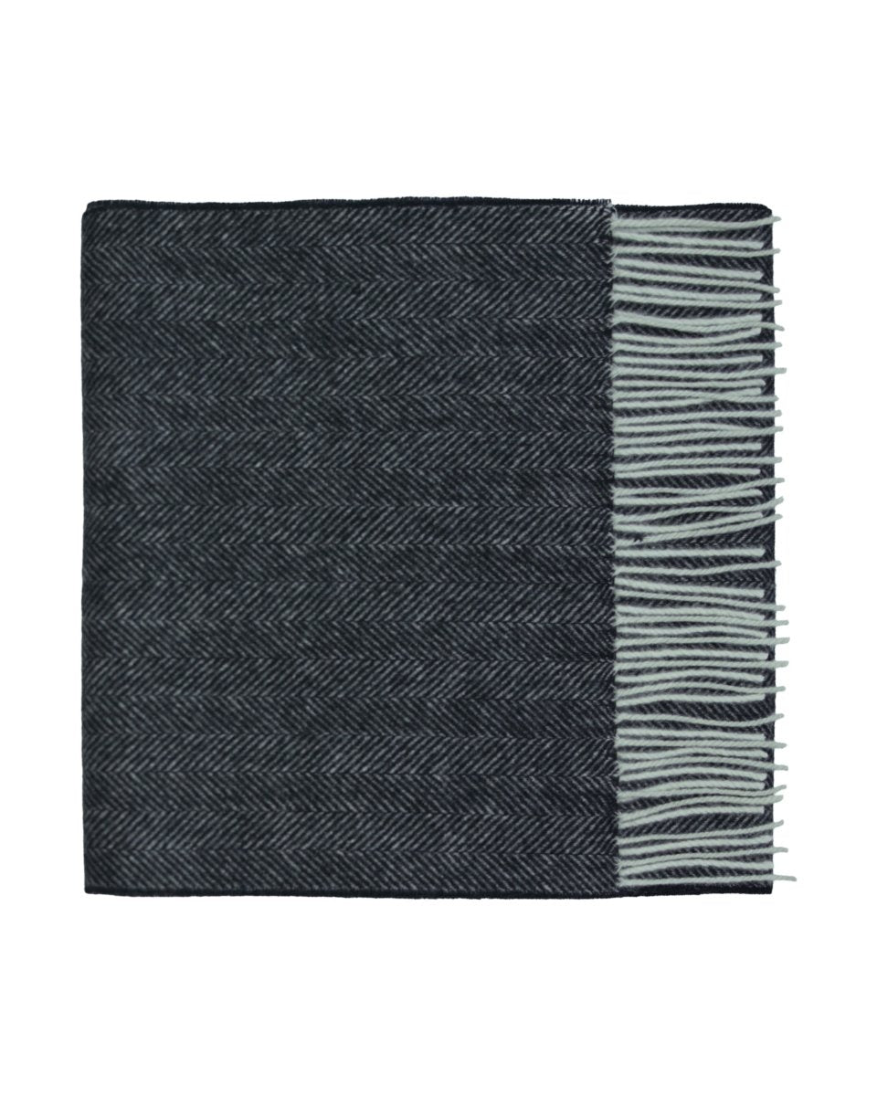 Lambswool Herringbone Scarf - LonaScott