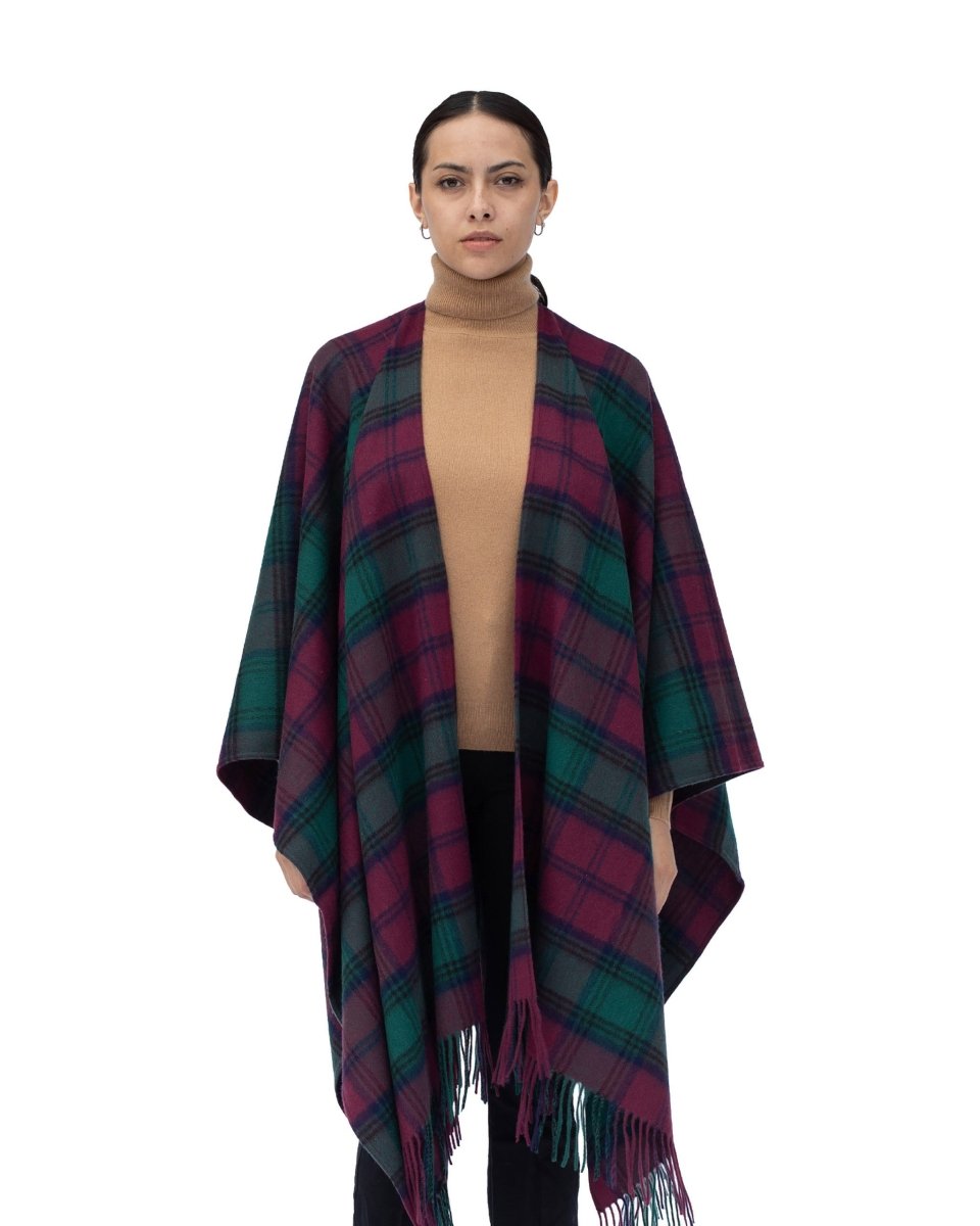 Lambswool Ruana - LonaScott