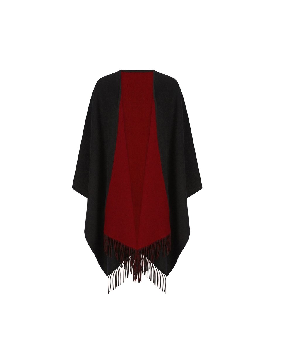 Lambswool Ruana - LonaScott