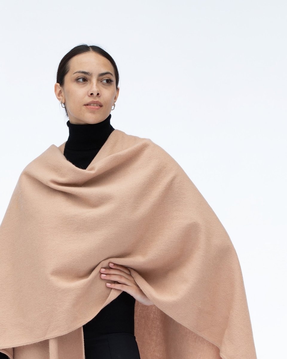 Lambswool Ruana - LonaScott