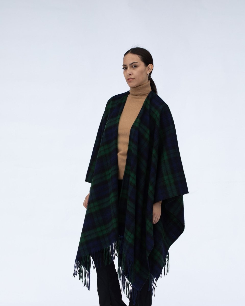 Lambswool Ruana - LonaScott