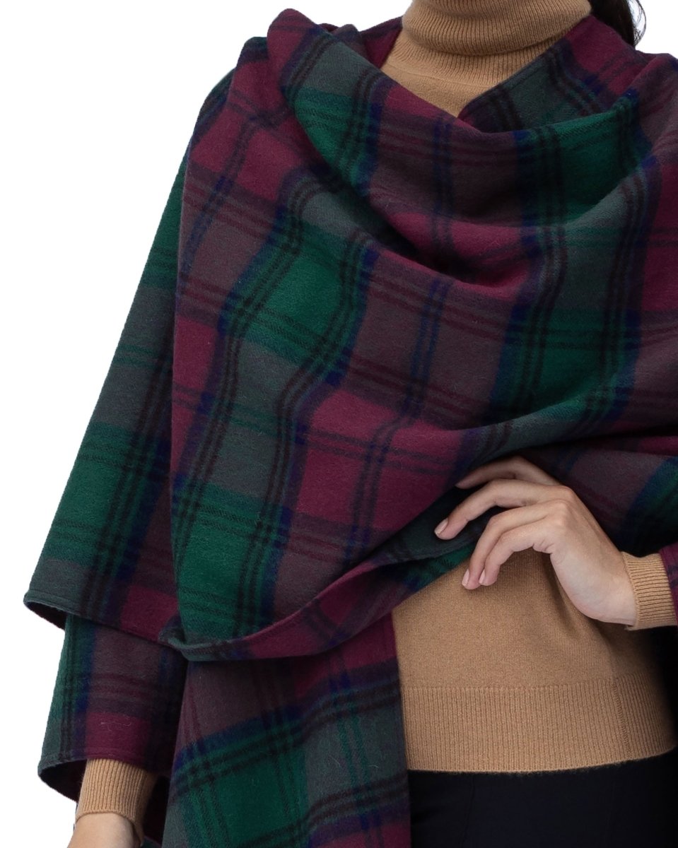 Lambswool Ruana - LonaScott