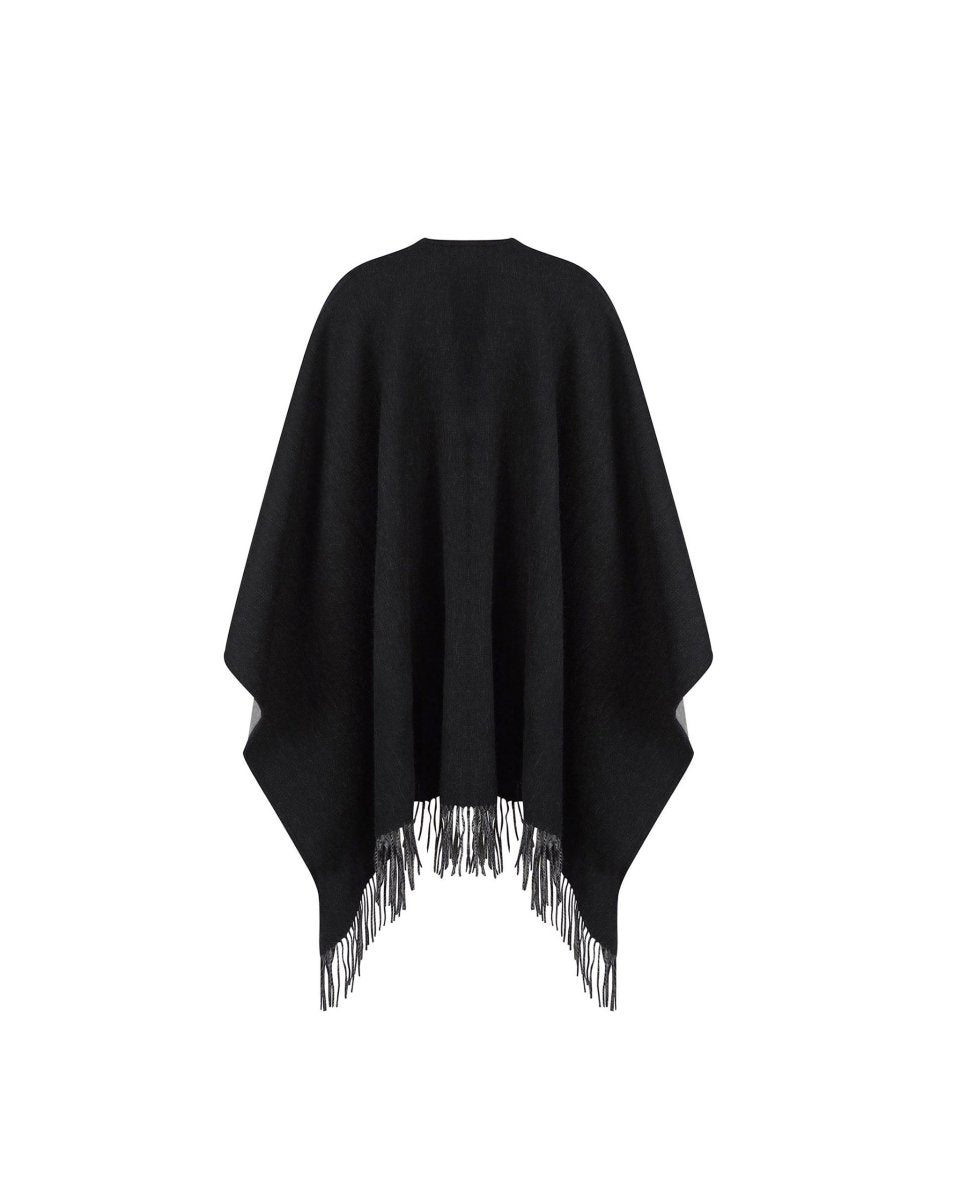 Lambswool Ruana - LonaScott