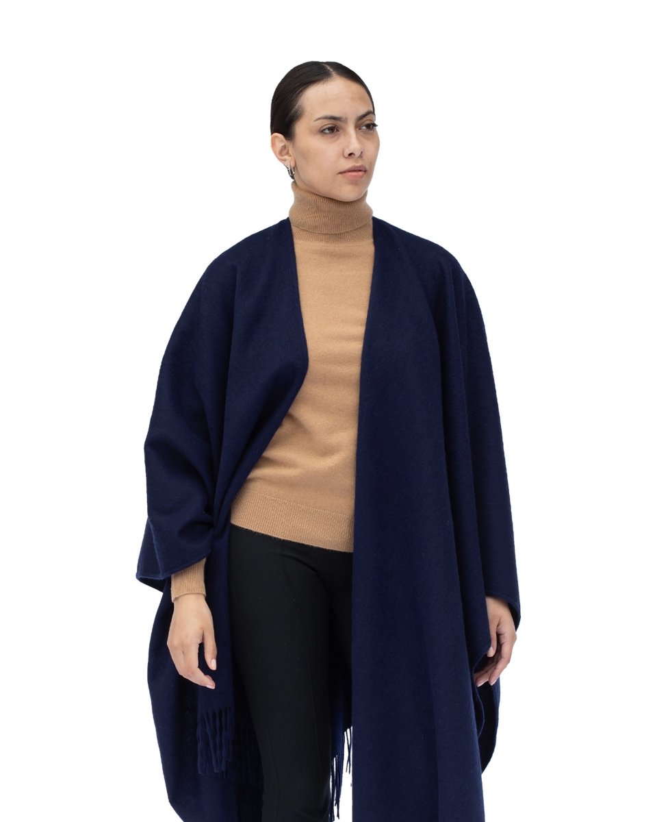 Lambswool Ruana - LonaScott