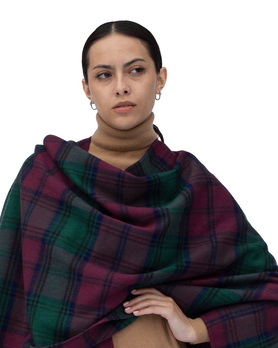 Lambswool Ruana - LonaScott